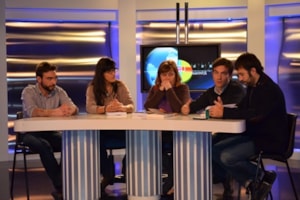 Presentado en los estudios de televisión el libro: `Ficcionando en el siglo XXI´