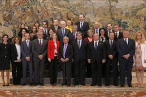 Nuestro profesor Gregorio Varela, recibido por la Reina 
